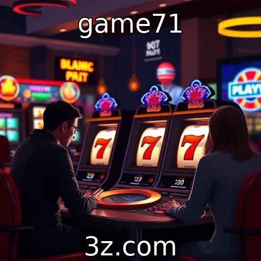 Comportamento dos apostadores em slots e roletas : game71